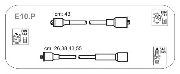 Fios de alta voltagem, kit NGK 899 preço, a partir de 14,47 USD