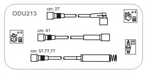 CLS220 Champion Fios de alta voltagem, kit