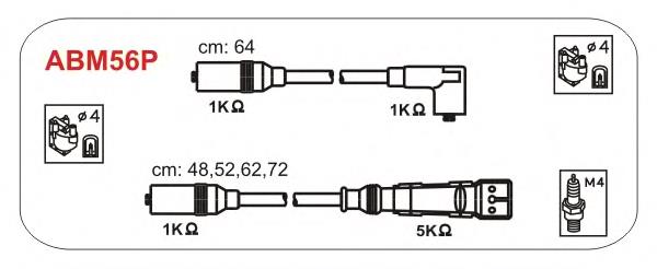 Fios de alta voltagem, kit FAE 85690