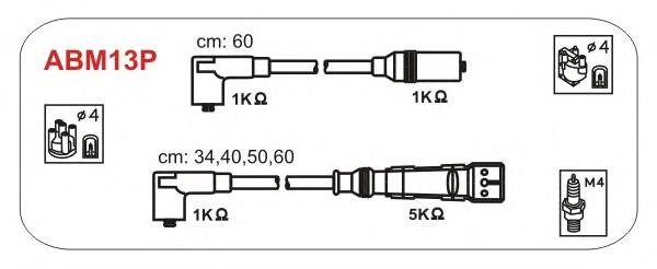Fios de alta voltagem, kit VAG 357998031B