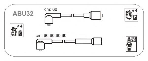 Fios de alta voltagem, kit NGK 939 preço, a partir de 57,41 USD