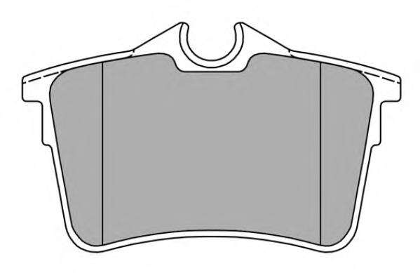 Sapatas do freio traseiras de disco Peugeot/Citroen 1623063180 preço, a partir de 25,29 USD