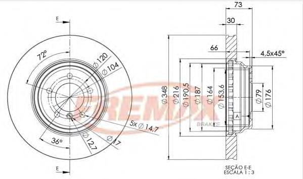 Compre 09A5991X Brembo Disco do freio dianteiro