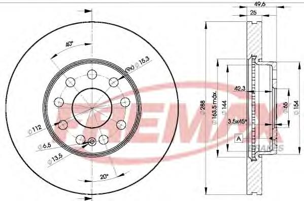 Kit de reparação dos freios dianteiros Fremax BD5615 preço, a partir de 43,23 USD