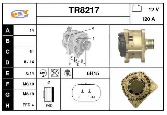F000BL0719 Renault (RVI) Gerador