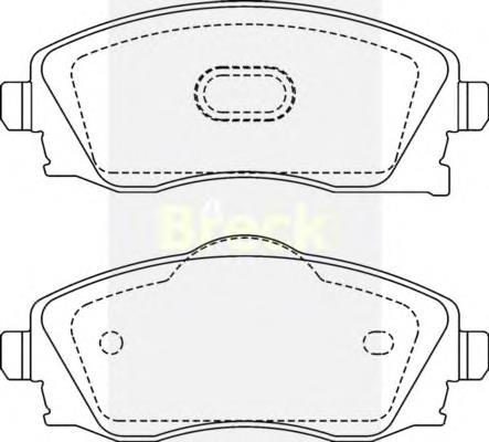Sapatas do freio dianteiras de disco Opel 93176114 preço, a partir de 22,33 USD