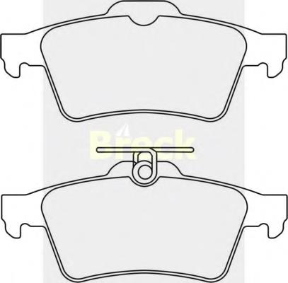 Sapatas do freio traseiras de disco Ford 2T142M008A1A