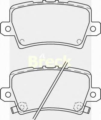 Sapatas do freio traseiras de disco Honda 43022SMGE01