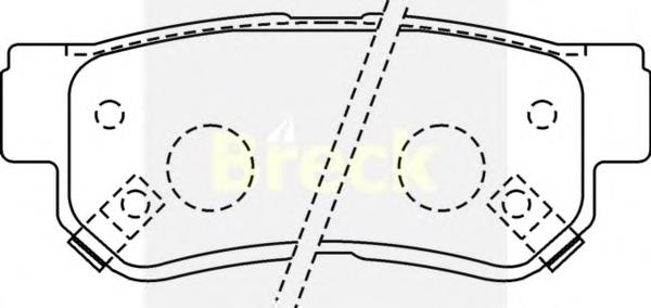 Sapatas do freio traseiras de disco Hyundai/Kia 583023KA40 preço, a partir de 13,82 USD