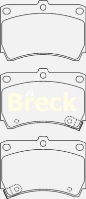Sapatas do freio dianteiras de disco Mazda B5Y63323Z preço, a partir de 20,48 USD