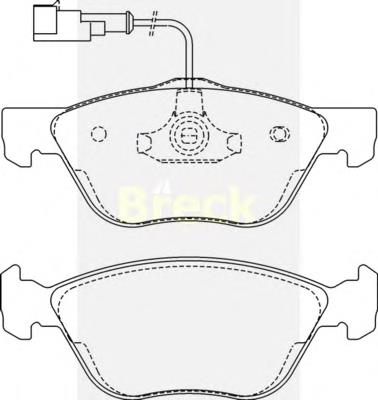 Compre 77362193 Fiat/Alfa/Lancia Sapatas do freio dianteiras de disco