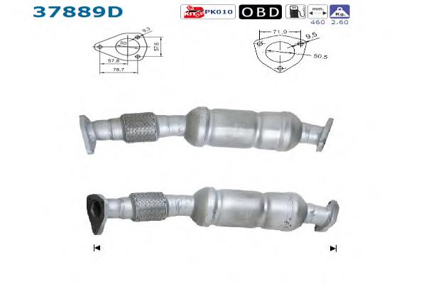 Convertidor - catalisador VAG 3B0254200HX