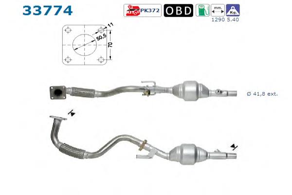 Compre 6K0253058RX VAG Convertidor - catalisador