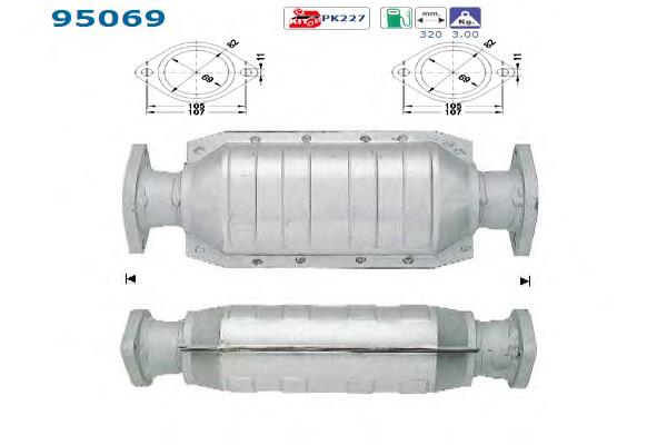 Compre BM90105H BM Catalysts Convertidor - catalisador