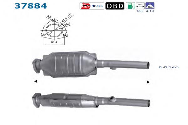 Compre 1J0254400HX VAG Convertidor - catalisador