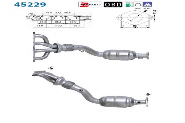 Compre 18407520282 BMW Convertidor - catalisador