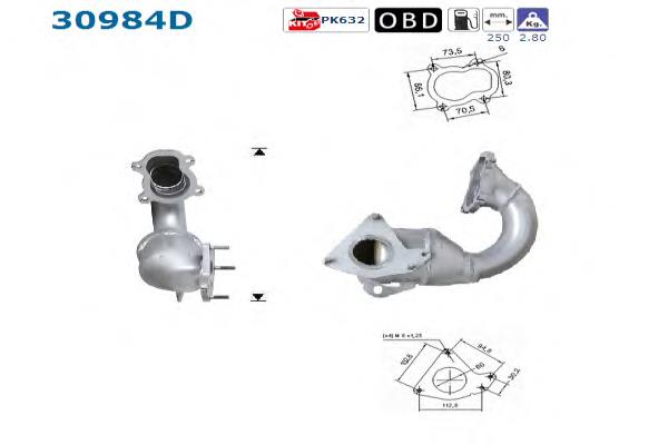 Compre 8660000139 Renault (RVI) Convertidor - catalisador