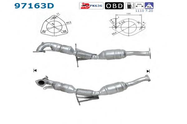 Compre BM80242H BM Catalysts Convertidor - catalisador