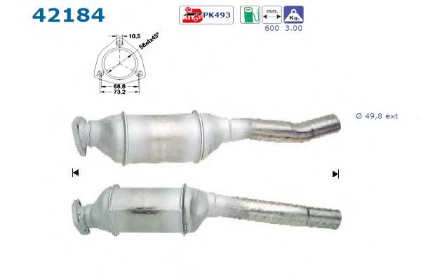 Compre 8A0131702TX VAG Convertidor - catalisador