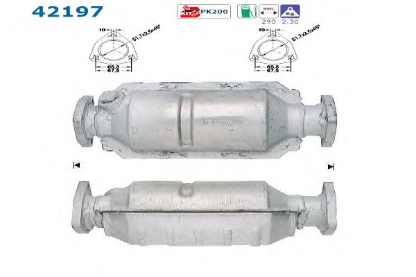  Convertidor - catalisador Volkswagen Passat B2 carrinha (32B) (1980 - 1988) B2