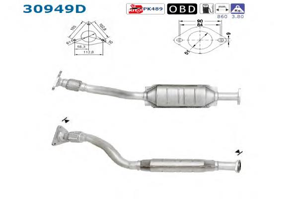 Compre 8LE366053041 HELLA Convertidor - catalisador