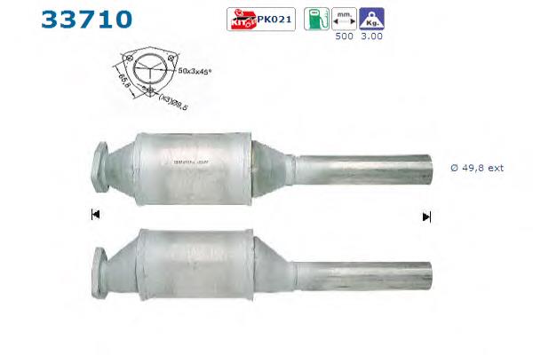 Convertidor - catalisador 165131701E VAG