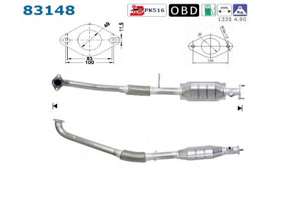 Compre WCS100160 Land Rover Convertidor - catalisador