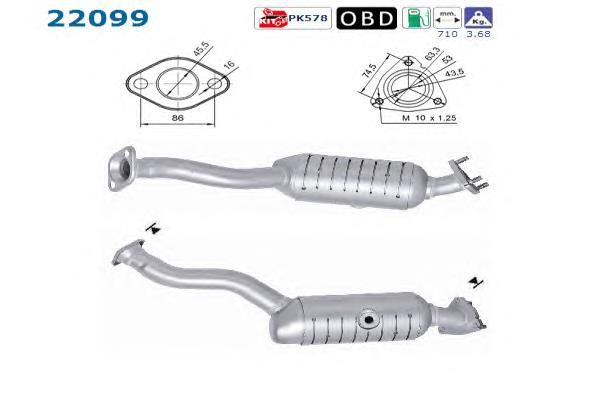 Compre 150022 Asso Convertidor - catalisador