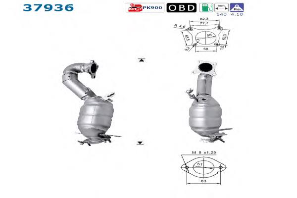 090619 Bosal Convertidor - catalisador