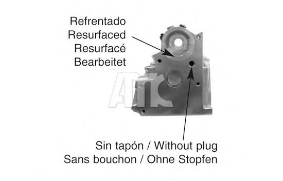 Cabeça de motor (CBC) 0200R9 Peugeot/Citroen