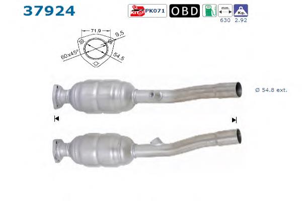 Compre 1J0254400FX VAG Convertidor - catalisador