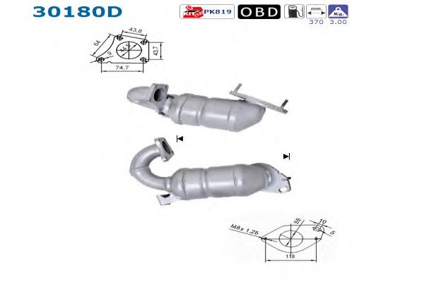 Compre BM80337H BM Catalysts Convertidor - catalisador