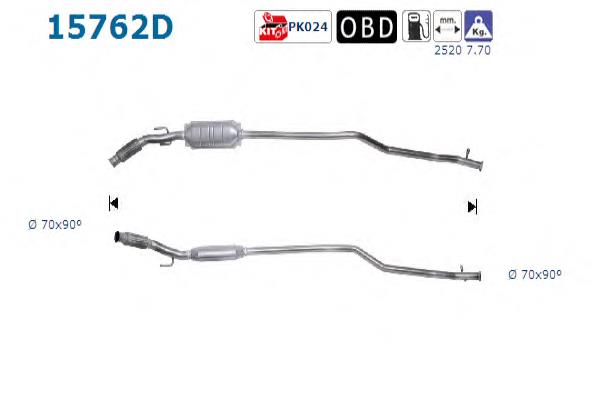 Compre BM80122H BM Catalysts Convertidor - catalisador