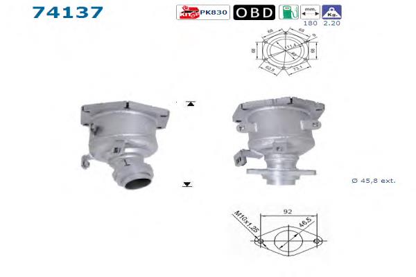 Compre 208A0BX001 Nissan/Infiniti Convertidor - catalisador