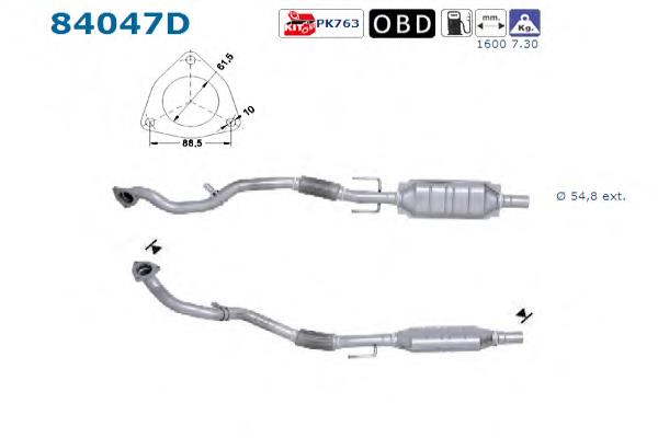 Silenciador, parte dianteira HELLA 8LE366051781 preço, a partir de 322,70 USD