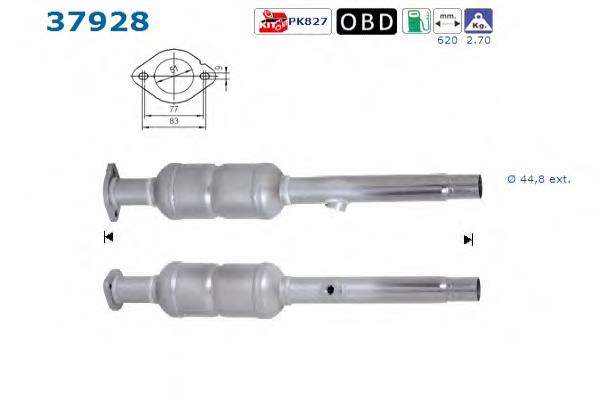 Convertidor - catalisador VAG 1K0254401EX preço, a partir de 219,27 USD