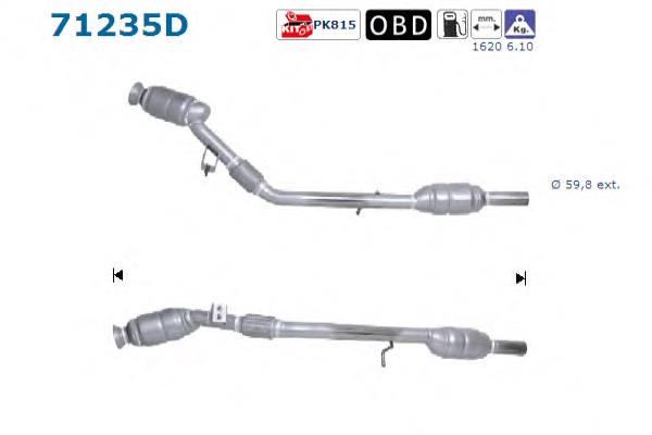 Compre 090409 Bosal Convertidor - catalisador