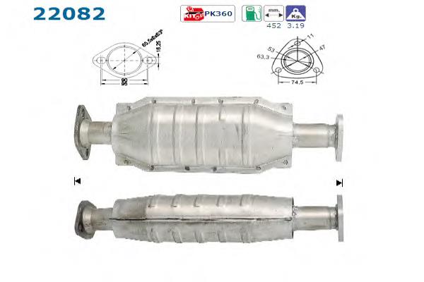 Compre HA8007T Polcar Convertidor - catalisador