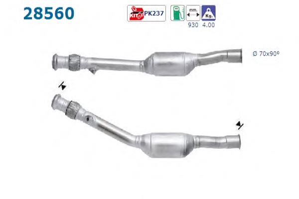 Compre Convertidor - catalisador Peugeot 406 