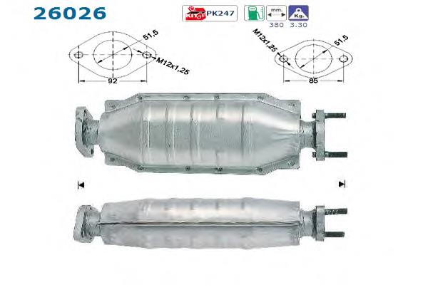 Compre BM90680H BM Catalysts Convertidor - catalisador
