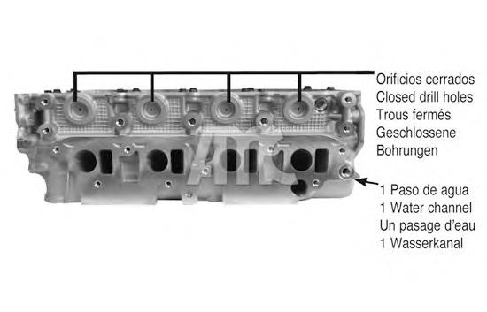908507K AMC Cabeça de motor (CBC)