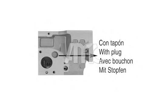 Compre 050800025AA Mercedes Cabeça de motor (CBC)