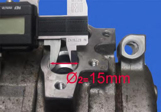 Compressor de aparelho de ar condicionado Mitsubishi 4472203655