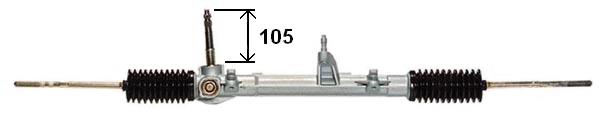 Cremalheira da direção 50395 Metalcaucho