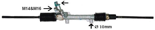 7832974168 Peugeot/Citroen Cremalheira da direção