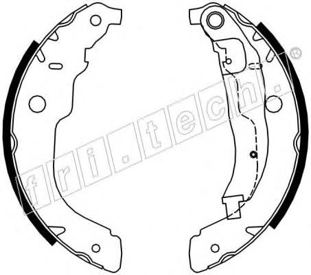 Sapatas do freio traseiras de tambor Knorr-bremse LS2000 preço, a partir de 51,77 USD