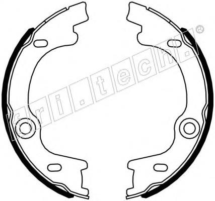 Sapatas do freio de estacionamento Japan Parts GFK24AF