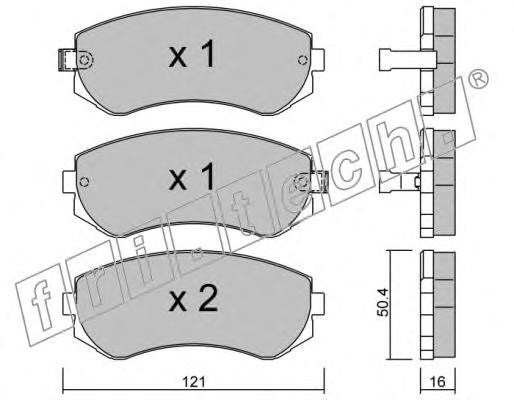 Compre 44060VC090 Nissan/Infiniti Sapatas do freio dianteiras de disco