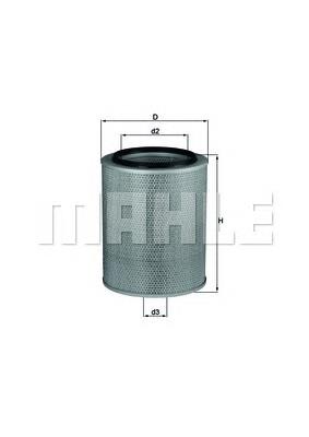 Filtro de ar Mahle Original LX531 preço, a partir de 67,94 USD