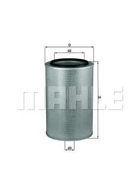 Filtro de ar Mahle Original LX436 preço, a partir de 69,07 USD